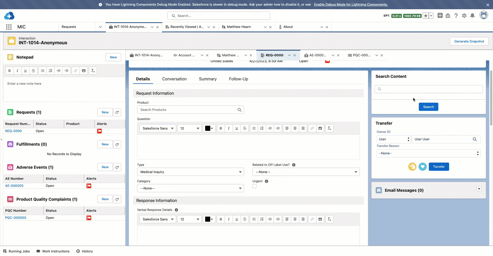 Search Content
experience