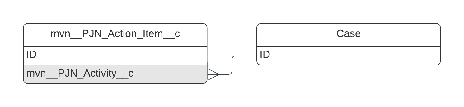 mvn__PJN_Action_Item__c ERD